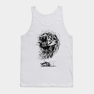 cat vs tiger Tank Top